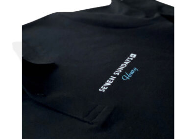Poloshirt Textildruck Seven Sundays